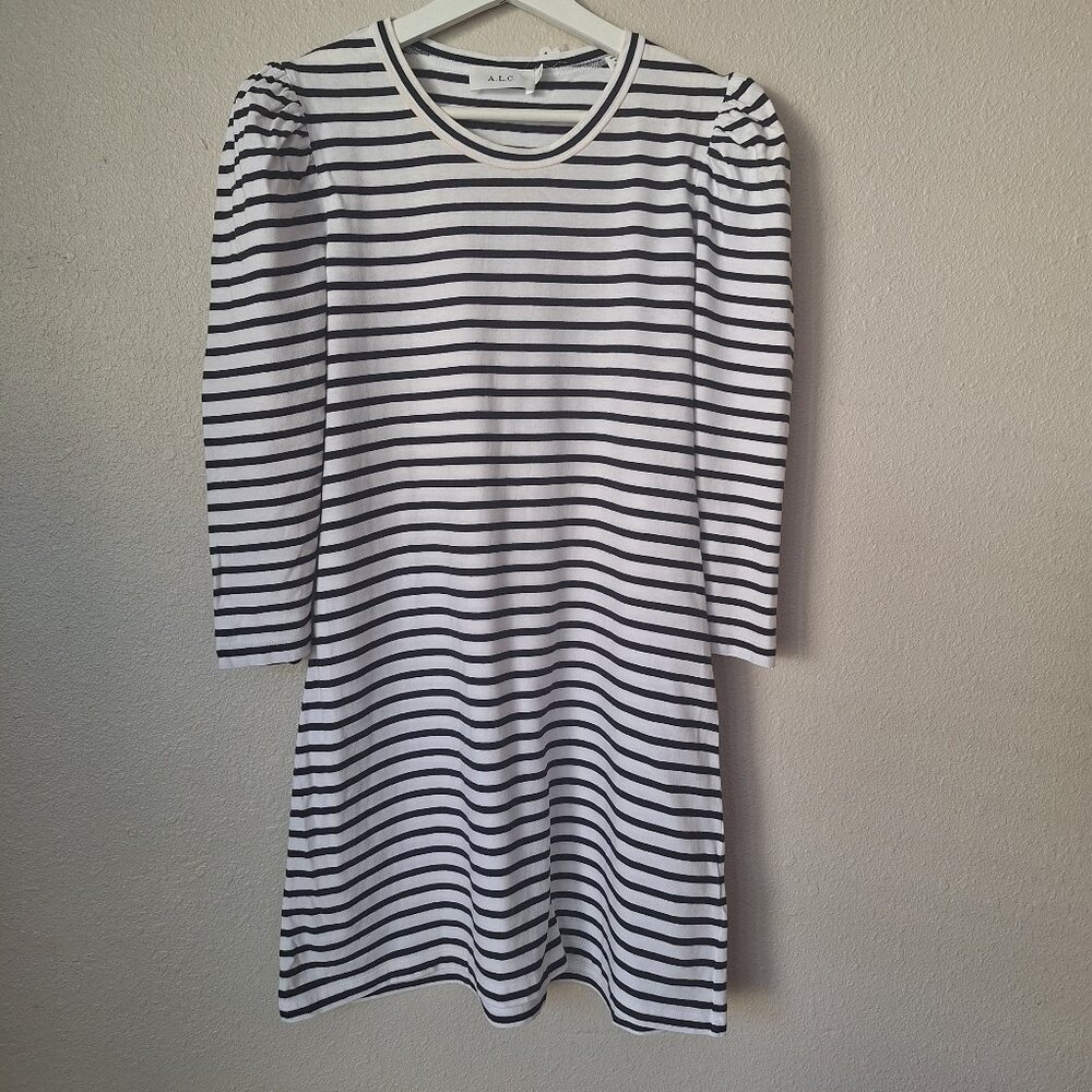 A.L.C. Striped Mini Dress M size